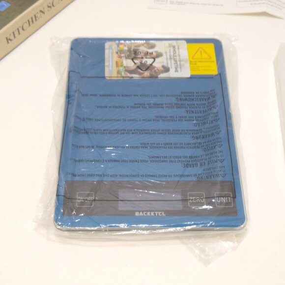 BACK KTCL Digital Food Kitchen Shipping Scale 22lb LCD Display Multifunction NIB - Picture 5 of 10